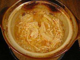 白菜・エノキの中華風雑炊の画像