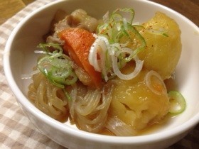 フライパン肉じゃが
