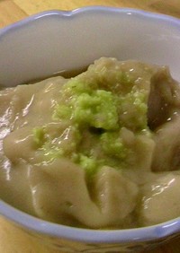 胡麻豆腐(白）