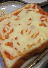 ケチャップチーズトースト／簡単過ぎる