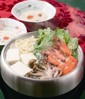 博多美味しい明太子つゆ鍋♪