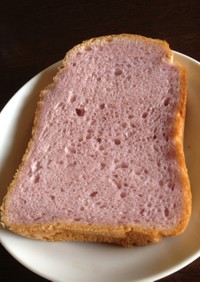 HBで紫いものパン