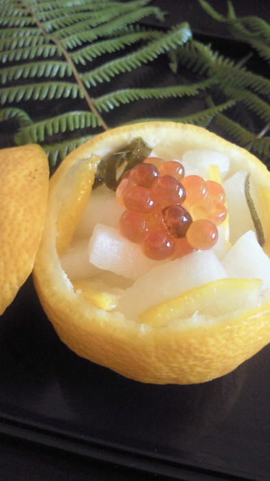 柚子の器の写真