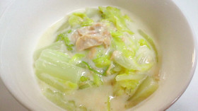 ツナと白菜のクリーム煮