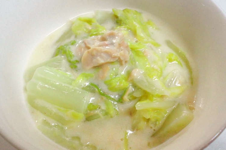 ツナと白菜のクリーム煮 レシピ 作り方 By Ayuakinon クックパッド