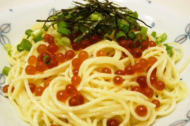 簡単 いくらの和風クリームパスタ レシピ 作り方 By 梅ミッキー クックパッド 簡単おいしいみんなのレシピが350万品