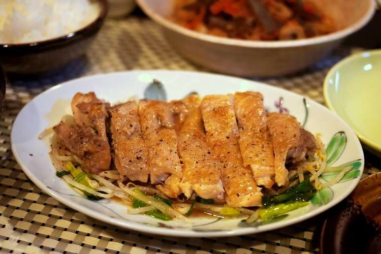 感動の柔らかさ 鶏もも肉のソテー レシピ 作り方 By Miea Mmm クックパッド
