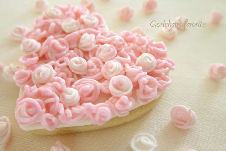 ピンク ばらの花束 アイシングクッキー レシピ 作り方 By ねむねむごりちゃん クックパッド 簡単おいしいみんなのレシピが370万品