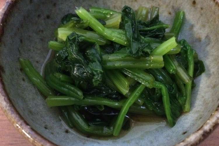 電子レンジで簡単 ほうれん草のおひたし レシピ 作り方 By Ycafe クックパッド 簡単おいしいみんなのレシピが352万品