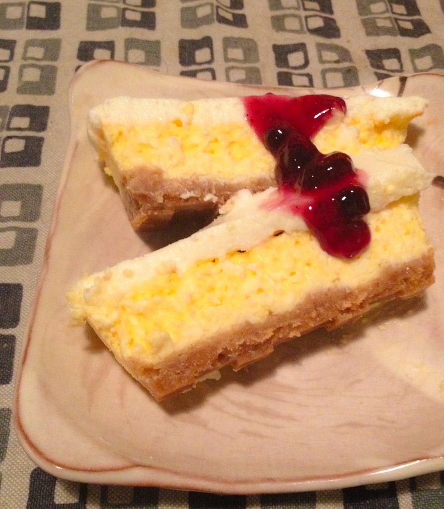 母の三層チーズケーキ（○るたや風？）の画像