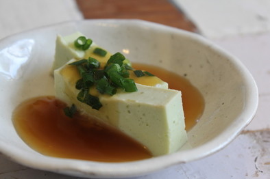 アボカド豆腐の写真