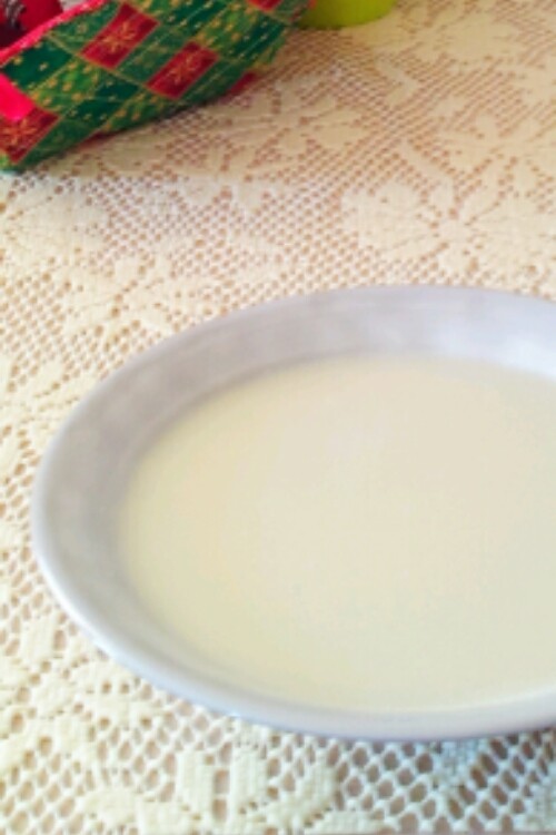 X'mas☆白いカリフラワースープの画像