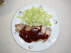 豚肉ソテー