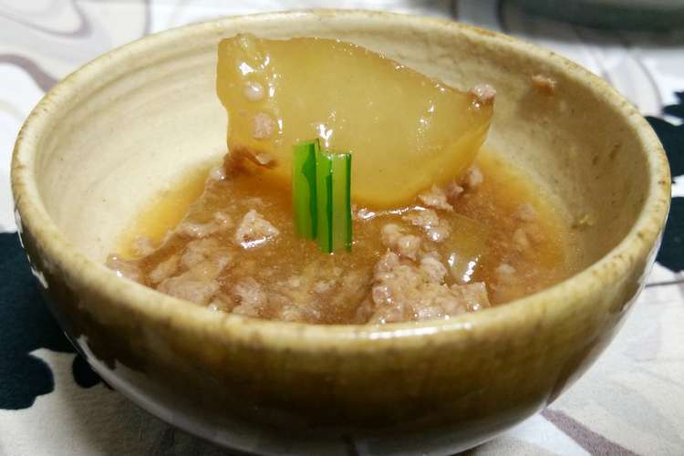冬瓜のそぼろあんかけ レシピ 作り方 By 管理栄養士ys クックパッド