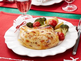 塩こうじで柔らかローストチキン