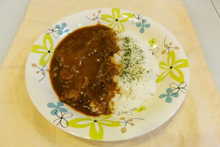 入れるだけで超旨い ハヤシライスの隠し味 レシピ 作り方 By もこたんと クックパッド