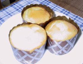 レモンバーベナシロップのバナナマフィン♪