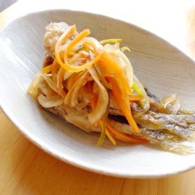 簡単♪鯵の南蛮漬け