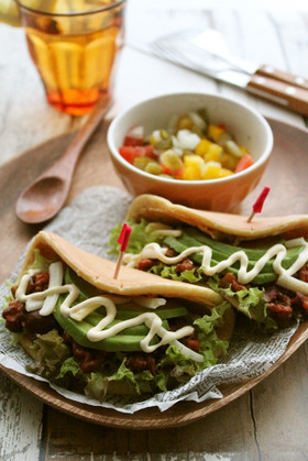 野菜たっぷり☆タコ・パンケーキ