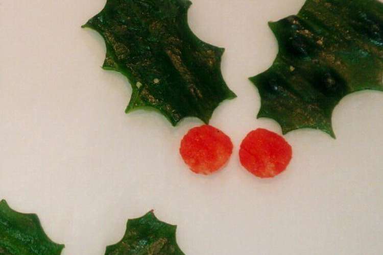 クリスマスに ヒイラギのワンポイント レシピ 作り方 By ｒｅｎａｍａｍａ クックパッド 簡単おいしいみんなのレシピが361万品