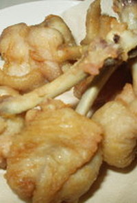鶏の唐揚げ用 チューリップの作り方