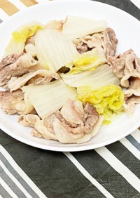 簡単節約♪白菜と豚肉のコンソメ煮