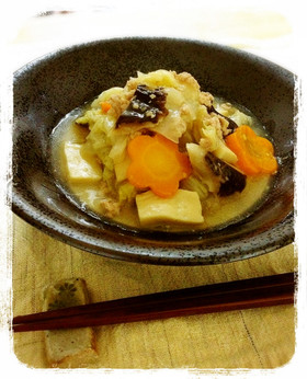 ほっこりと☆白菜と高野豆腐の旨煮☆