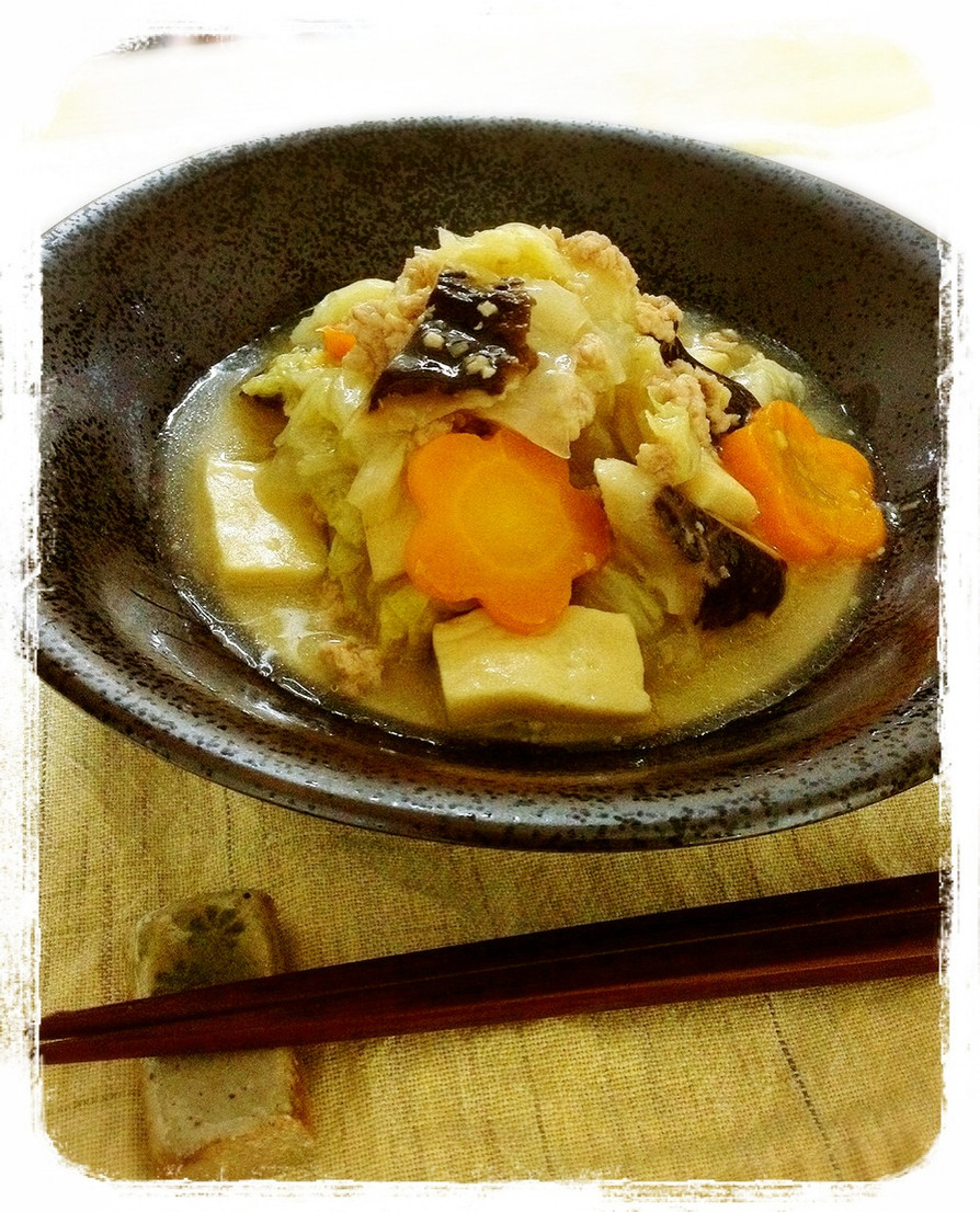 ほっこりと☆白菜と高野豆腐の旨煮☆の画像