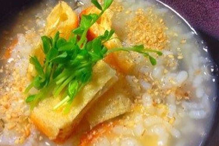 生米からのお粥さん レシピ 作り方 By かたかたこ クックパッド 簡単おいしいみんなのレシピが365万品