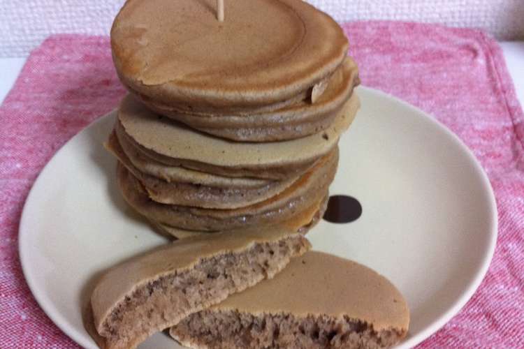 簡単ぉゃっ ココア飲料でホットケーキ レシピ 作り方 By さくらックマ クックパッド 簡単おいしいみんなのレシピが359万品