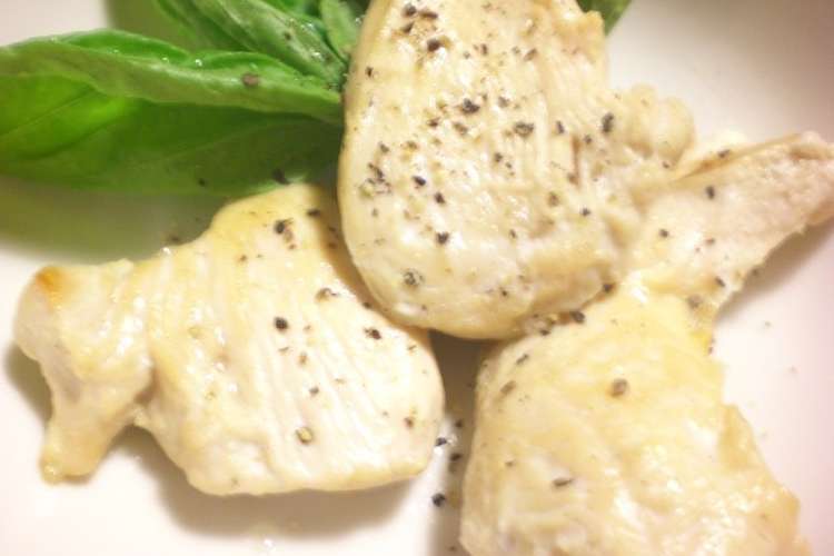 レシピ 鶏むね肉のやみつきネギ塩ダレ しにゃごはん Blog