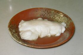 白身魚の雪花蒸し