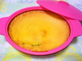 かぼちゃまるごとプリン☆