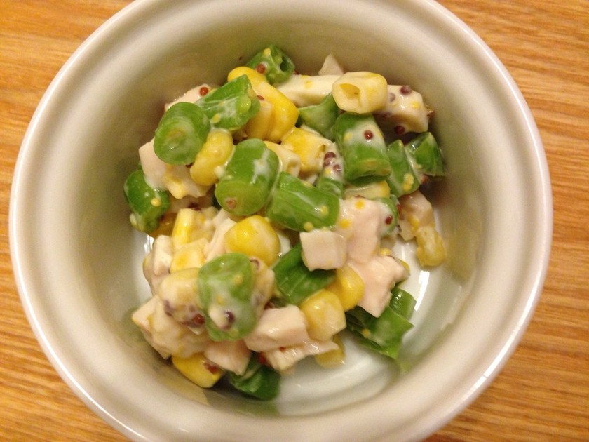 ミントポテトとインゲンのサラダのレシピ