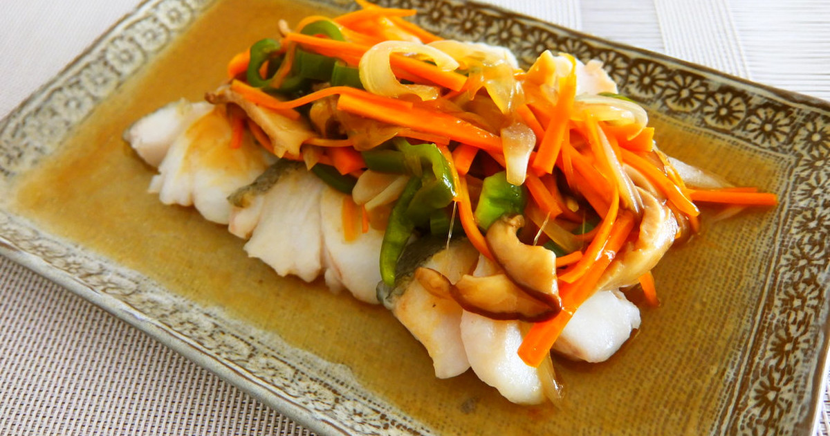真鱈の野菜たっぷり甘酢あんかけ レシピ 作り方 By Mimosa クックパッド 簡単おいしいみんなのレシピが367万品