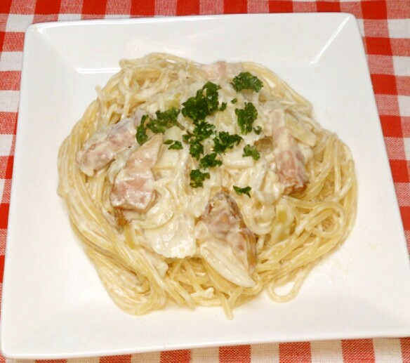  3チーズスパゲッティスカッシュのレシピ