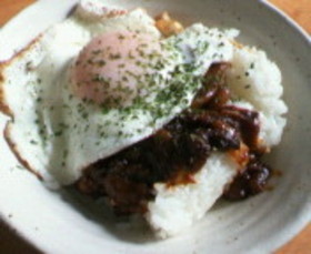 トロトロ卵乗せカレー