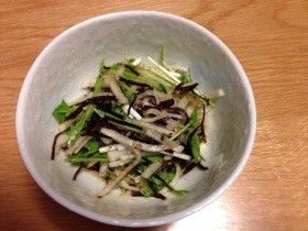 大根、水菜の浅漬け(^_^)の画像