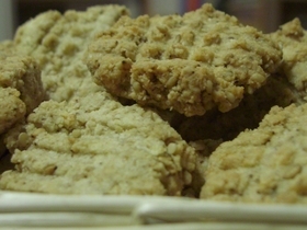 おからとゴマのクッキー