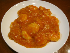 エビチリ(乾焼蝦仁)