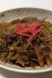 甘辛！牛モヤシ炒め