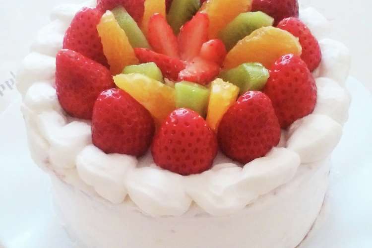 かわいくお手軽に デコレーションケーキ レシピ 作り方 By やまのあやち クックパッド 簡単おいしいみんなのレシピが362万品