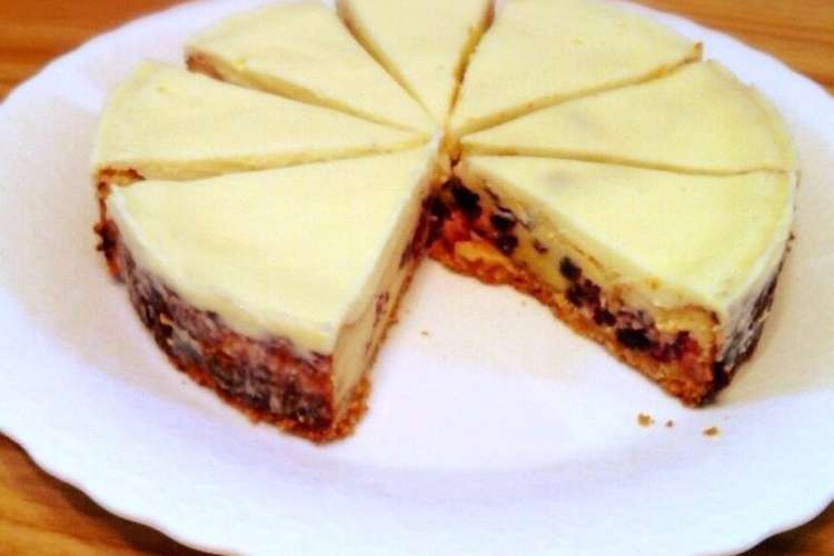 ドライフルーツ入りベイクドチーズケーキ レシピ 作り方 By Yamatano クックパッド 簡単おいしいみんなのレシピが360万品