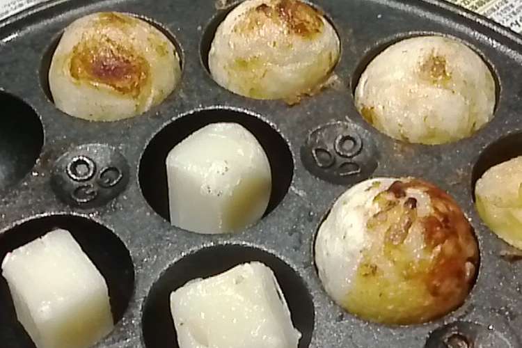 たこ焼きプレート De 焼きもち レシピ 作り方 By Rencon03 クックパッド 簡単おいしいみんなのレシピが350万品
