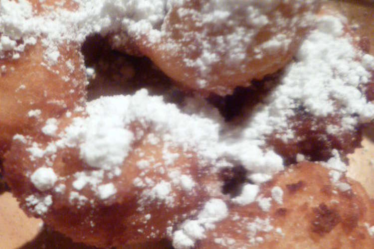 粉と粉砂糖だけ カリもちドーナツ レシピ 作り方 By Lapinounou クックパッド 簡単おいしいみんなのレシピが356万品