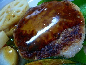 照りっ照りさっぱりソースのマグロバーグ
