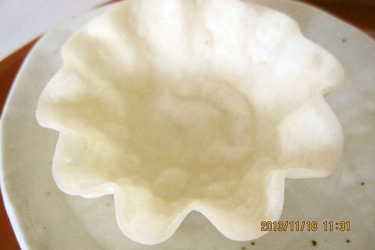 簡単 ３０秒で 餃子の皮カップ レシピ 作り方 By 猫のｒｉｎ クックパッド 簡単おいしいみんなのレシピが356万品