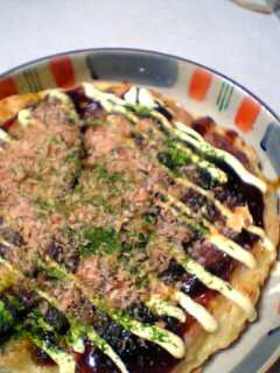ふわふわお好み焼き