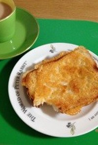 こんがり美味しいパリパリチーズトースト☆