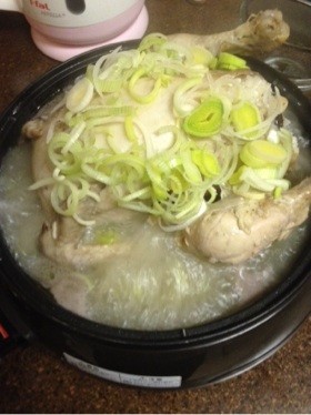 アメリカでもスロークッカーで参鶏湯